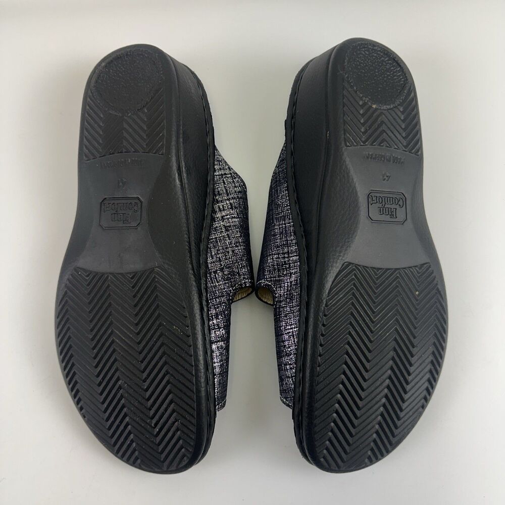 Finn Comfort‎ Jamaika Isotta Marine Slide Sandal Blue Comfort Womens 41 US 10 - Picture 10 of 13